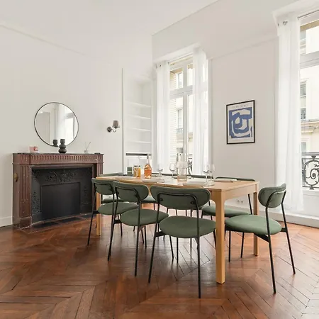 Appartamento 180m2 Haussmann 4br 3 Bath Golden Triangle Champs Elysées&opéra